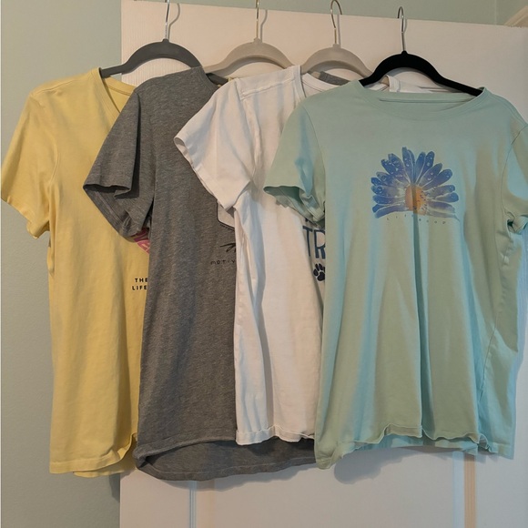 Life Is Good Tops - Life is Good Tee  Dog Misc Bundle